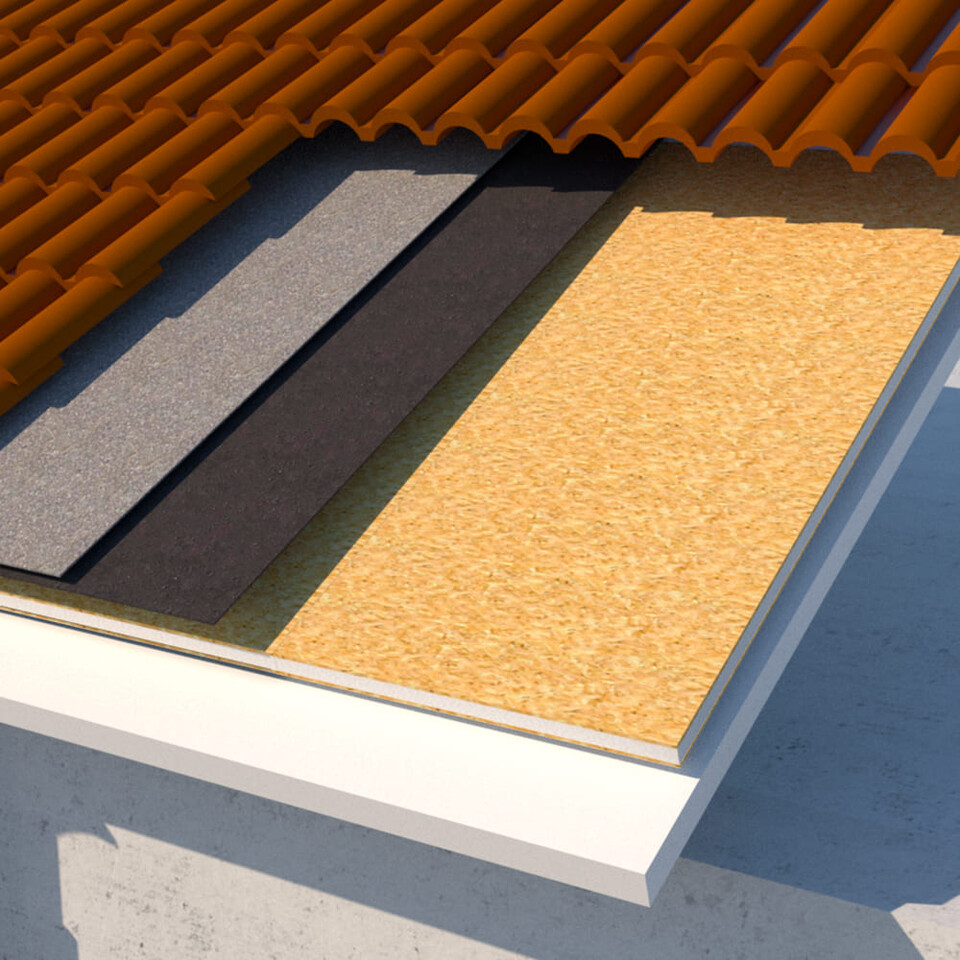 ISOLAMENTO COPERTURE polimediterranea POLISTIRENE ESPANSO K100 WOOD BI