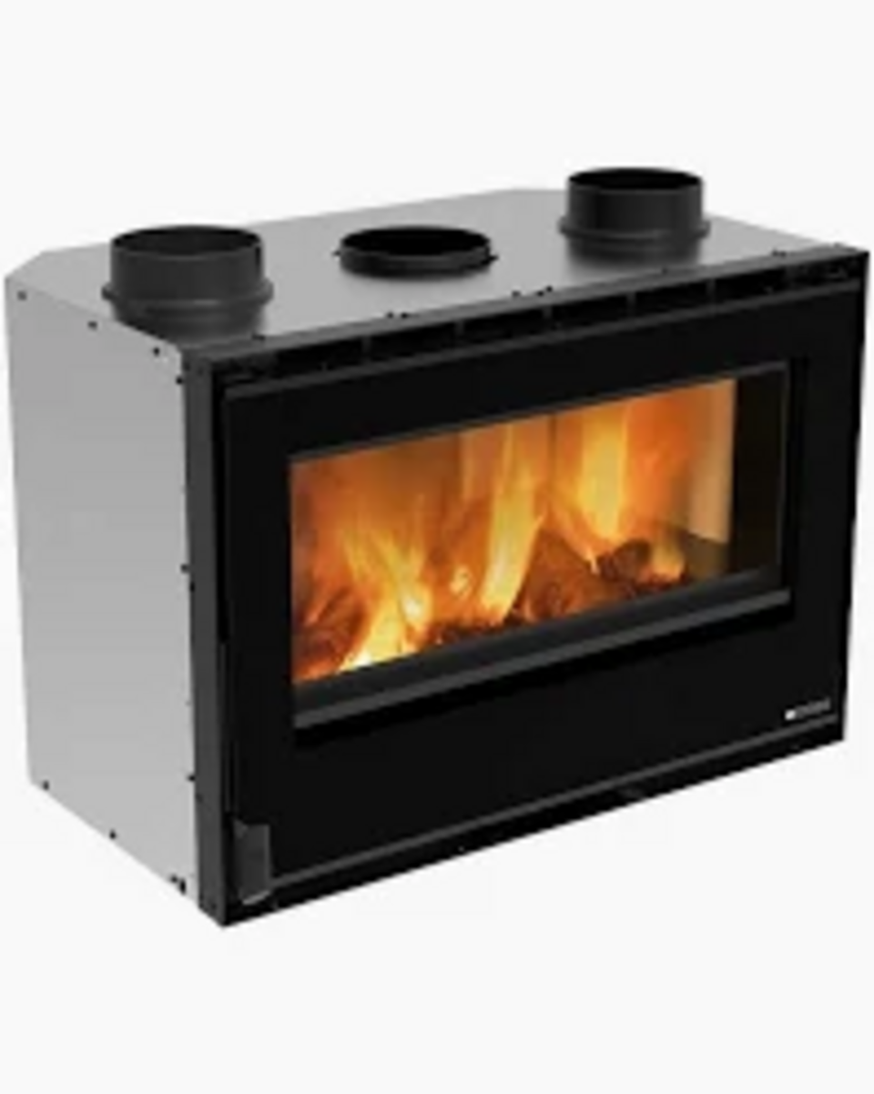 camino a legna la nordica INSERTO 80 CRYSTAL EVO.16