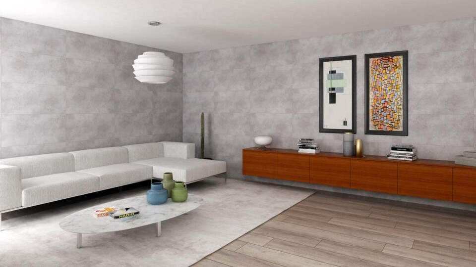 CLOUD Rg distribution Rivestimenti murali in LVT