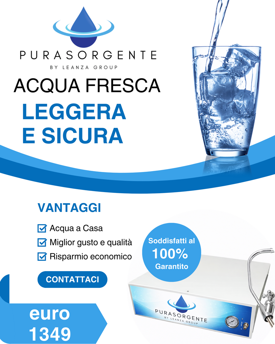 Depuratore Pura Sorgente by Leanza Group
