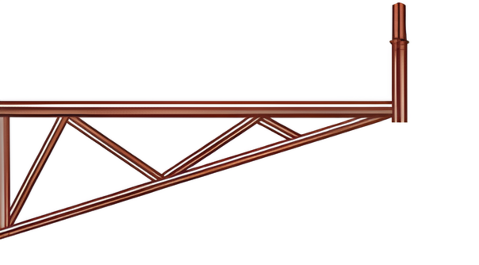 Mensola per Strutture a Sbalzo 105 cm Accessori Ponteggio