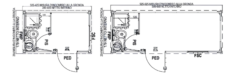 MONOBLOCCO PREFABBRICATO Serie SAPIC SL1