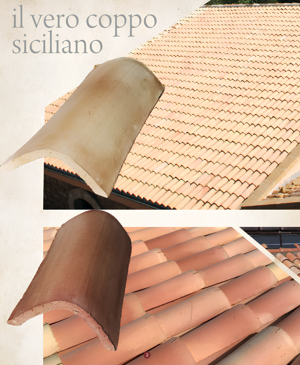 Coppo Siciliano in Cotto Fatto a Mano