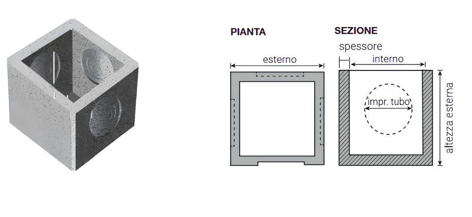 Prolunga Rinforzata in CLS Armato
