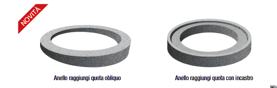 POZZETTI RAGGIUNGI QUOTA IN CLS VIBRATO ARMATO RINFORZATO