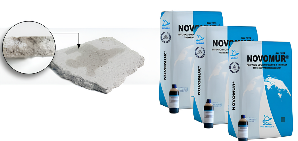 ntonaco Deumidificante Termico Acustico NOVOMUR Anti Umidità Risalita Interno Esterno