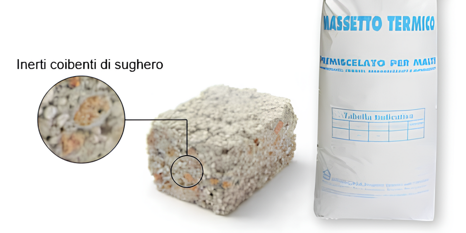 Massetto Termo-Acustico Deumidificante professionale ad alte prestazioni