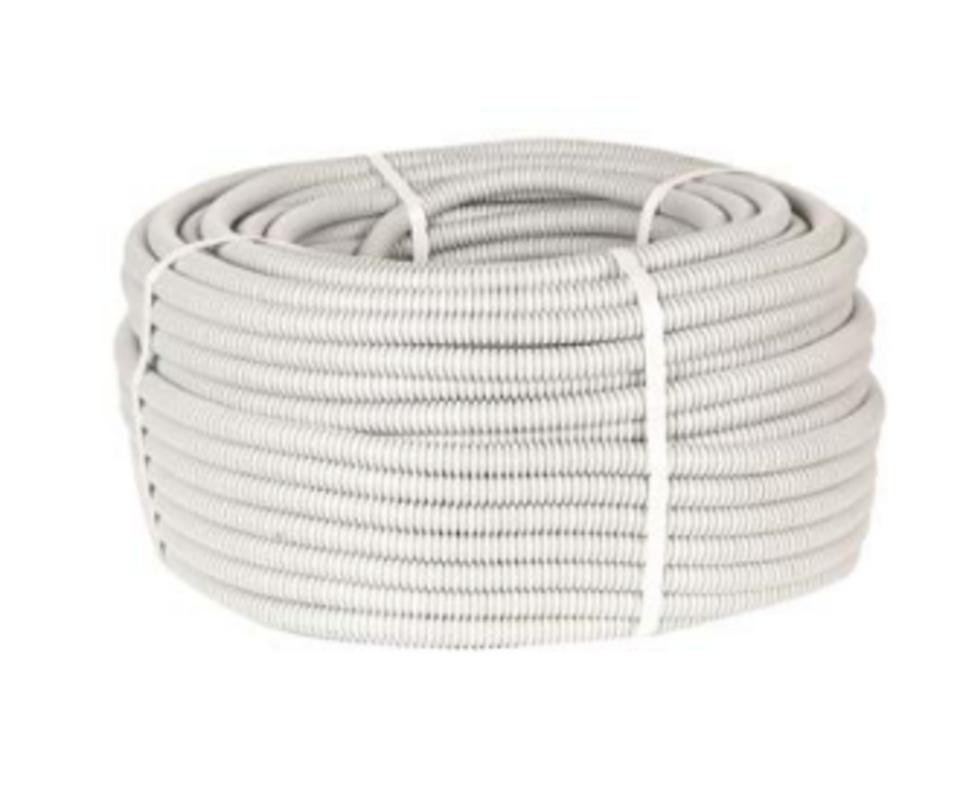 Guaina Spiralata in PVC Ø 16–50 mm NTET Tubo Flessibile Protettivo per Cavi e Impianti