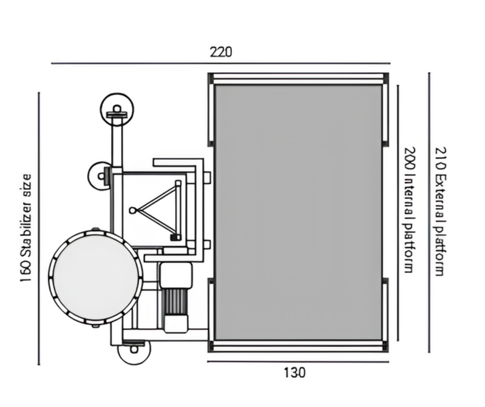 Lift Up 1500 EVO montacarichi da cantiere per persone e materiali 1500 kg