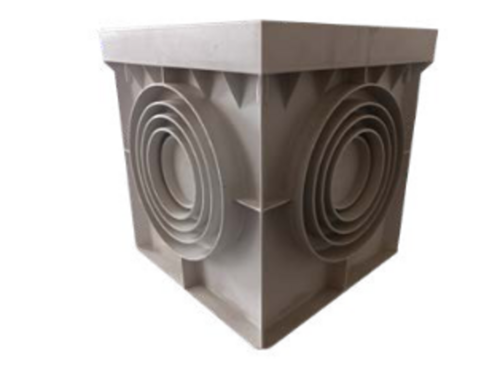 Pozzetto Completo di Coperchio 20x20, 30x30, 40x40, 55x55 Pozzetto Ispezione per Impianti Interrati