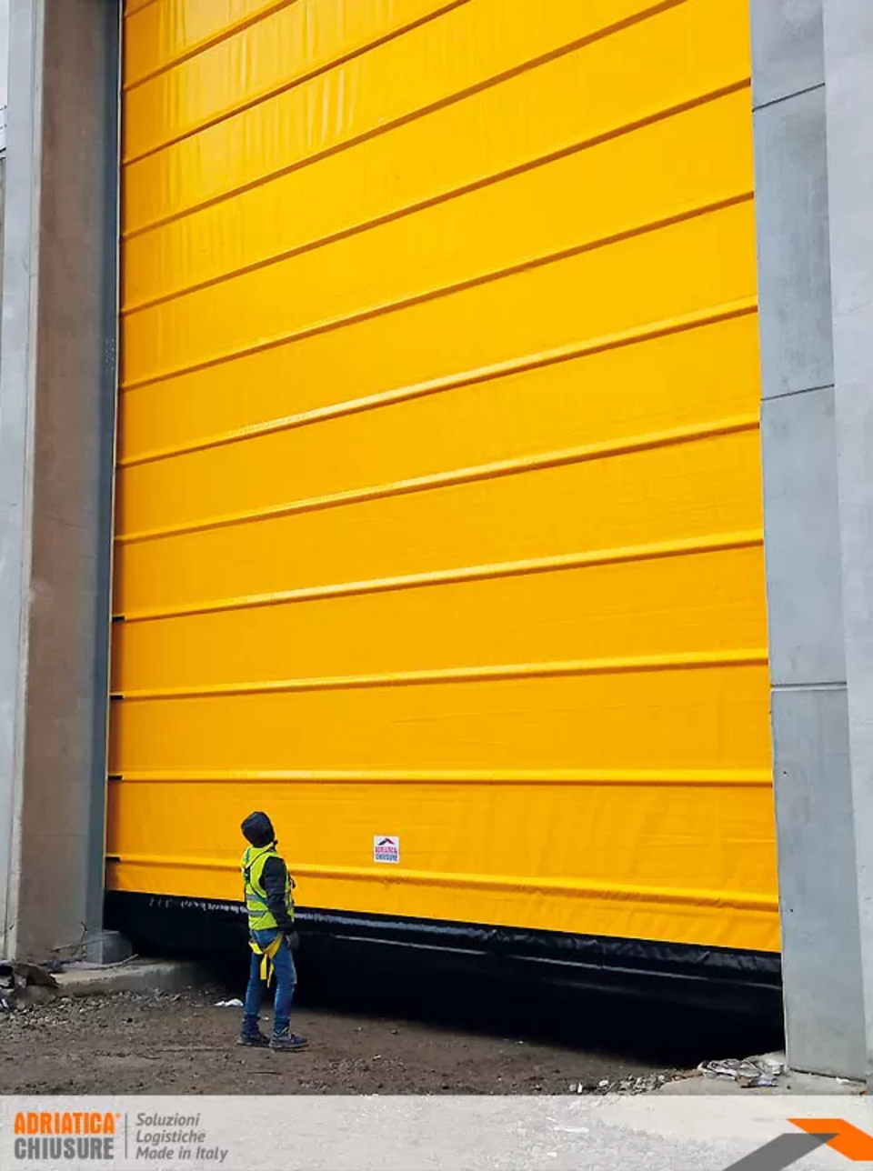 Porte Rapide Grandi Luci per Industria e Logistica Linea Porte Industriali Porta industriale ad alta dimensione