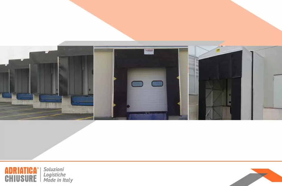 Punti di Carico per Baie di Carico Industriali Linea Logistica Industriale Sistema di carico e scarico industriale