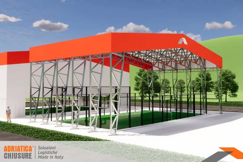 Tettoie Padel – Coperture per Campi da Padel adriatica chiusure