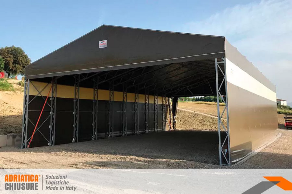 Strutture Zootecniche in Acciaio e PVC – Ricovero Bestiame e Impianti Agricoli Adriatica Chiusure modulare con varianti