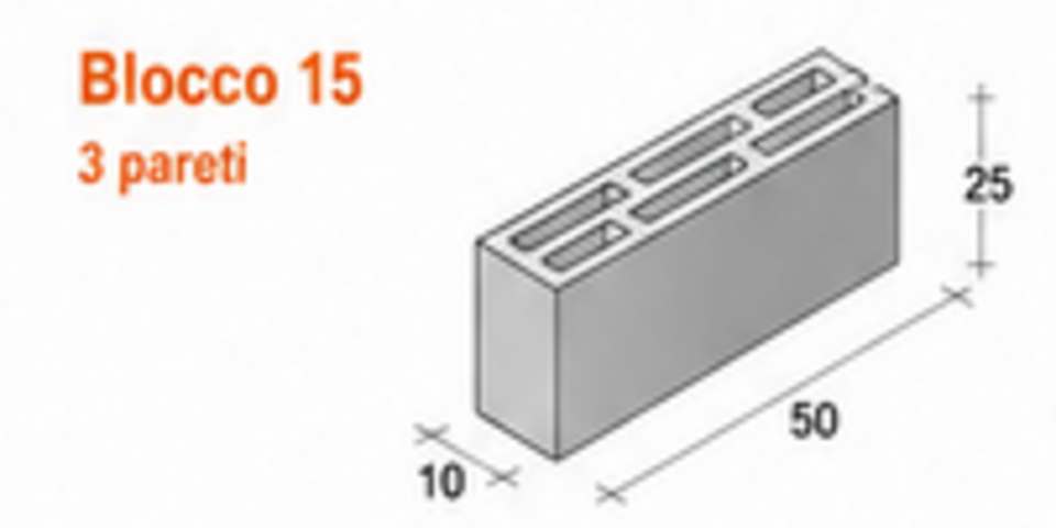 BLOCCO 15 – 3 PARETI Paviblok per murature da intonaco robuste e moderne.