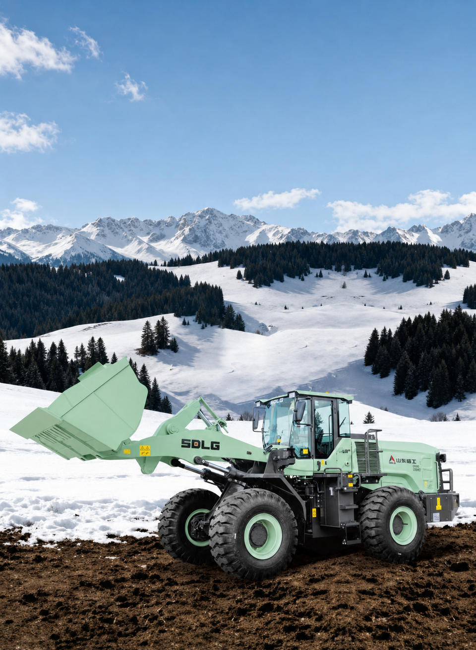 Pala Gommata Elettrica SDLG L958HEV