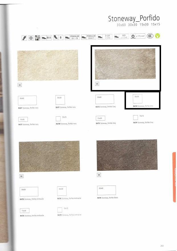 STONEWAY - PORFIDO ESTERNO 30X30 GRIGIO RAGNO