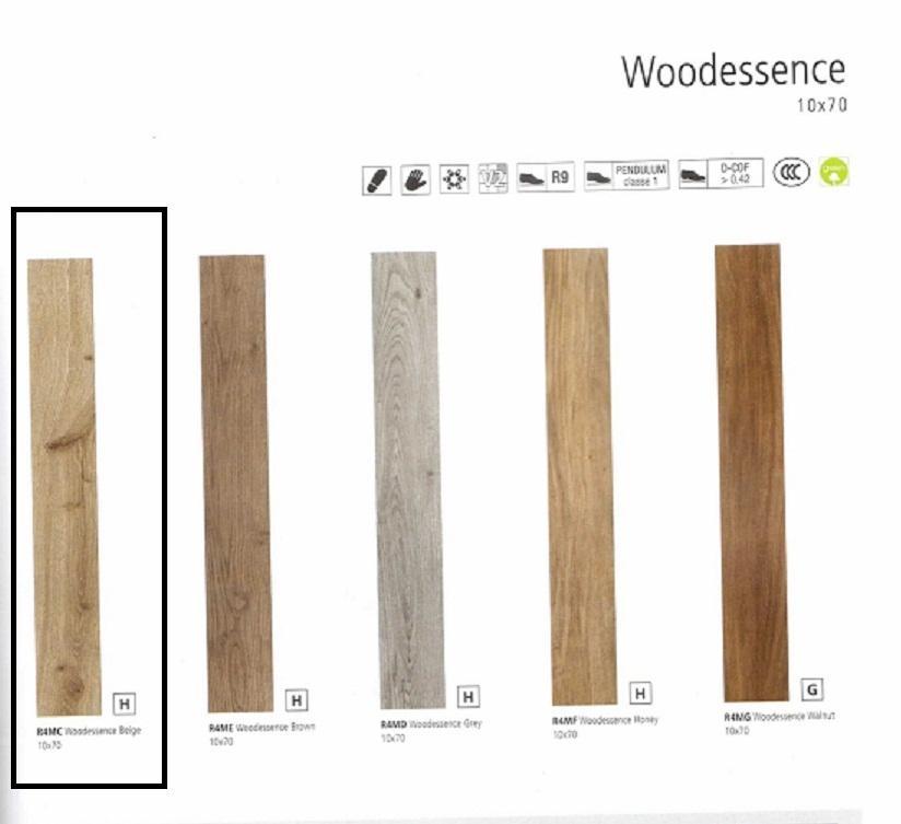WOOD ESSENCE (EFFETTO LEGNO) 10X70 BEIGE RAGNO