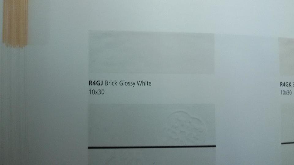 BRIK GLOSSY LUX 10X30 BIANCO RAGNO