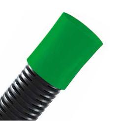 TUBO CORRUGATO PER DRENAGGIO IN PE DP MM/ 63 RT/50MT NERO E VERDE M/VER