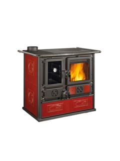 Cucina a legna in VST la nordica ROSA SINISTRA REVERSE VST.16 CERAMICA