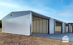 Tunnel Autoportante in Acciaio e PVC Indy Con varianti