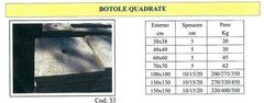 Botole quadrate in cemento  ADRANO CALCESTRUZZI s.r.l. SONO PRODOTTI IN CALCESTRUZZO  VIBRO-COMPRESSO