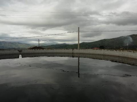 VASCHE CIRCOLARI IN CALCESTRUZZO PER RACCOLTA ACQUE PIOVANE ADRANO CALCESTRUZZI SRL PER RACCOLTA ACQUE PIOVANE