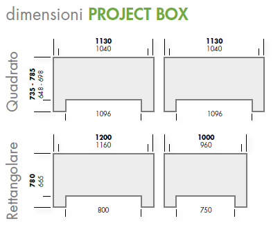 CASSONE GRANVOLUME IN PLASTICA PROJECT FOR BUILDING PROJECT BOX