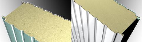 TERMOPARETE ISOMETAL WALL W2 SPESSORE 4 CM 16,50 + IVA/m² ISOMETAL WALL W2