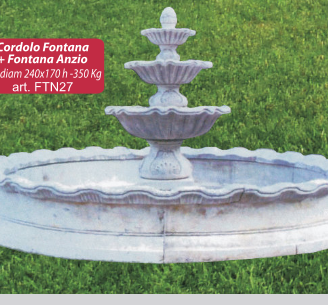 Cordolo Fontana + Fontana Anzio
