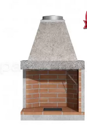 Universale 75 semiaperto sx mattoni