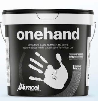 Onehand Idropittura super-coprente per interni