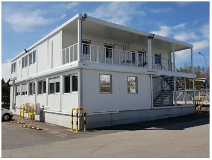 Prefabbricati modulari ad uso terrazza