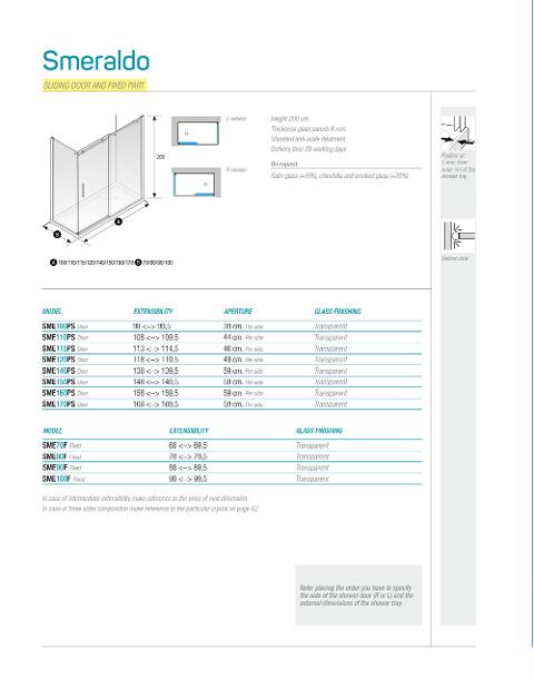 BOX DOCCIA SMERALDO SME-PS Thermodesign