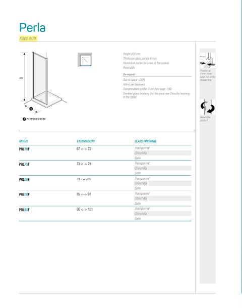 BOX DOCCIA PERLA PRL-F Thermodesign