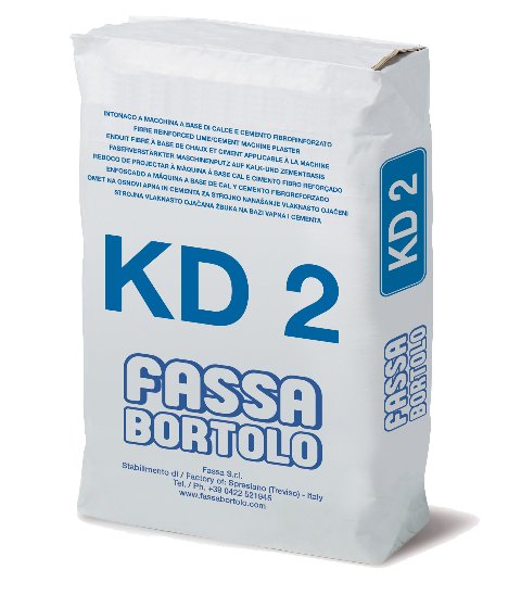 INTONACO DI FONDO FIBRORINFORZATO FASSA BORTOLO KD 2