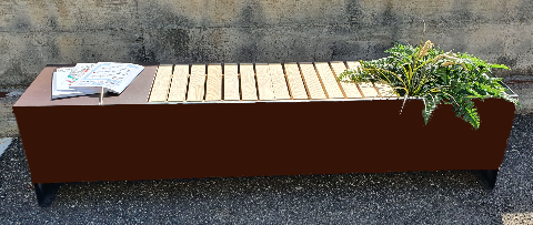 PANCA BERTONE INOX FIORE 2.0