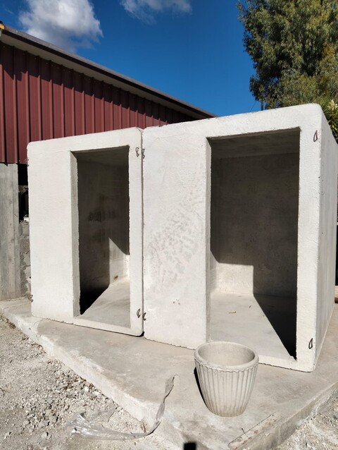 LOCALE TECNICO ADRANO CALCESTRUZZI IN CALCESTRUZZO PREFABBRICATO