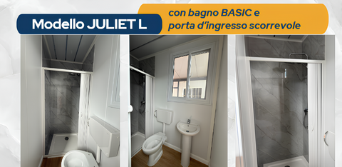 Casa Prefabbricata Modulare  – Modulo Abitativo 18 mq l2house JULIET L