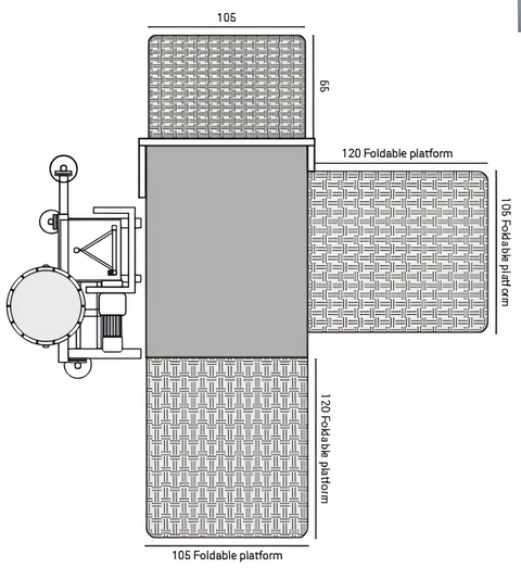 Lift Up 1000 EVO montacarichi da cantiere per persone e materiali 1000 kg