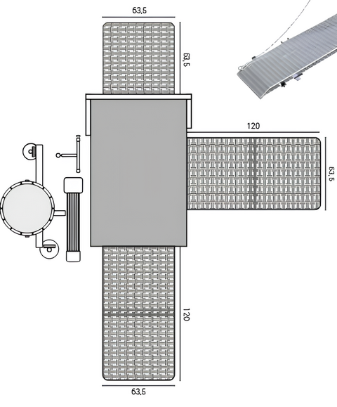 Lift Up 400 EVO montacarichi da cantiere per persone e materiali 400 kg