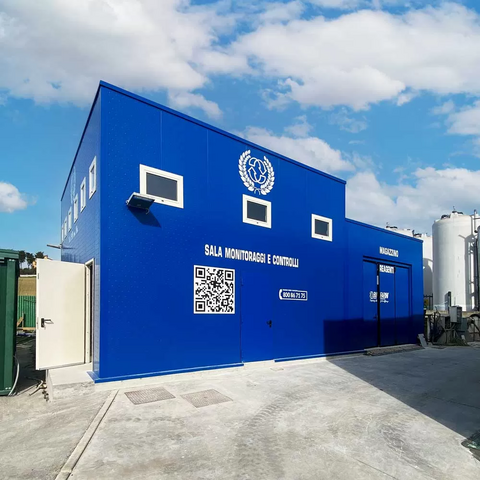 Capannone Pannellato in Acciaio Fixi per Uso Industriale Fixi Struttura prefabbricata industriale