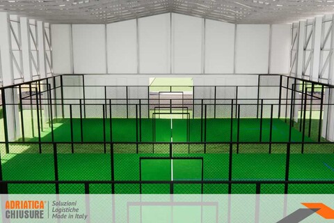 Tensostruttura Padel Coperture Professionali per Campi da Padel
