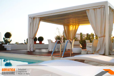 Gazebo e Tensostrutture Industriali in Acciaio e PVC adriatica chiusure