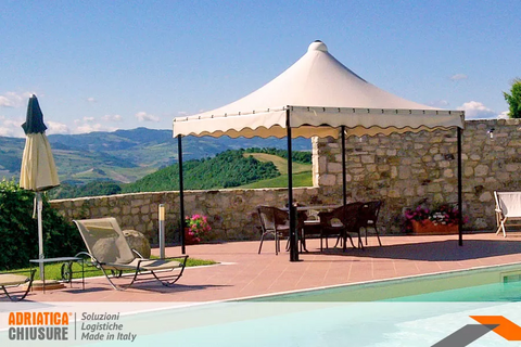Gazebo e Tensostrutture Industriali in Acciaio e PVC adriatica chiusure