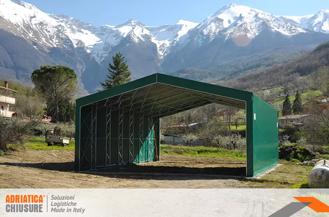 Strutture Zootecniche in Acciaio e PVC – Ricovero Bestiame e Impianti Agricoli Adriatica Chiusure modulare con varianti