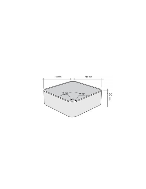 Lavabo Moderno Beige in marmo Imso Ceramiche ISLAMODBG