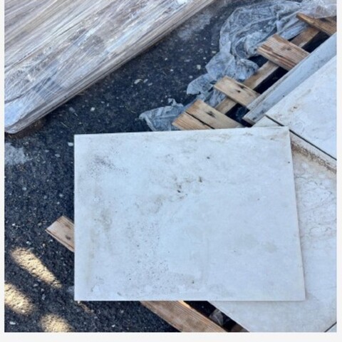 Mattonella Avorio Grigio Lucida 34x34 Leanza Ceramiche MTTNAVR3434