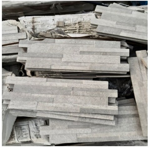 Muretto Costone Grigio Listellato 16x40 Leanza Ceramiche LLSSTSTNGRG